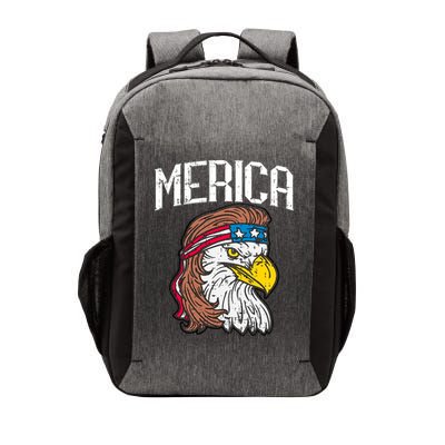 Merica Vintage Patriotic Bald Eagle Vector Backpack
