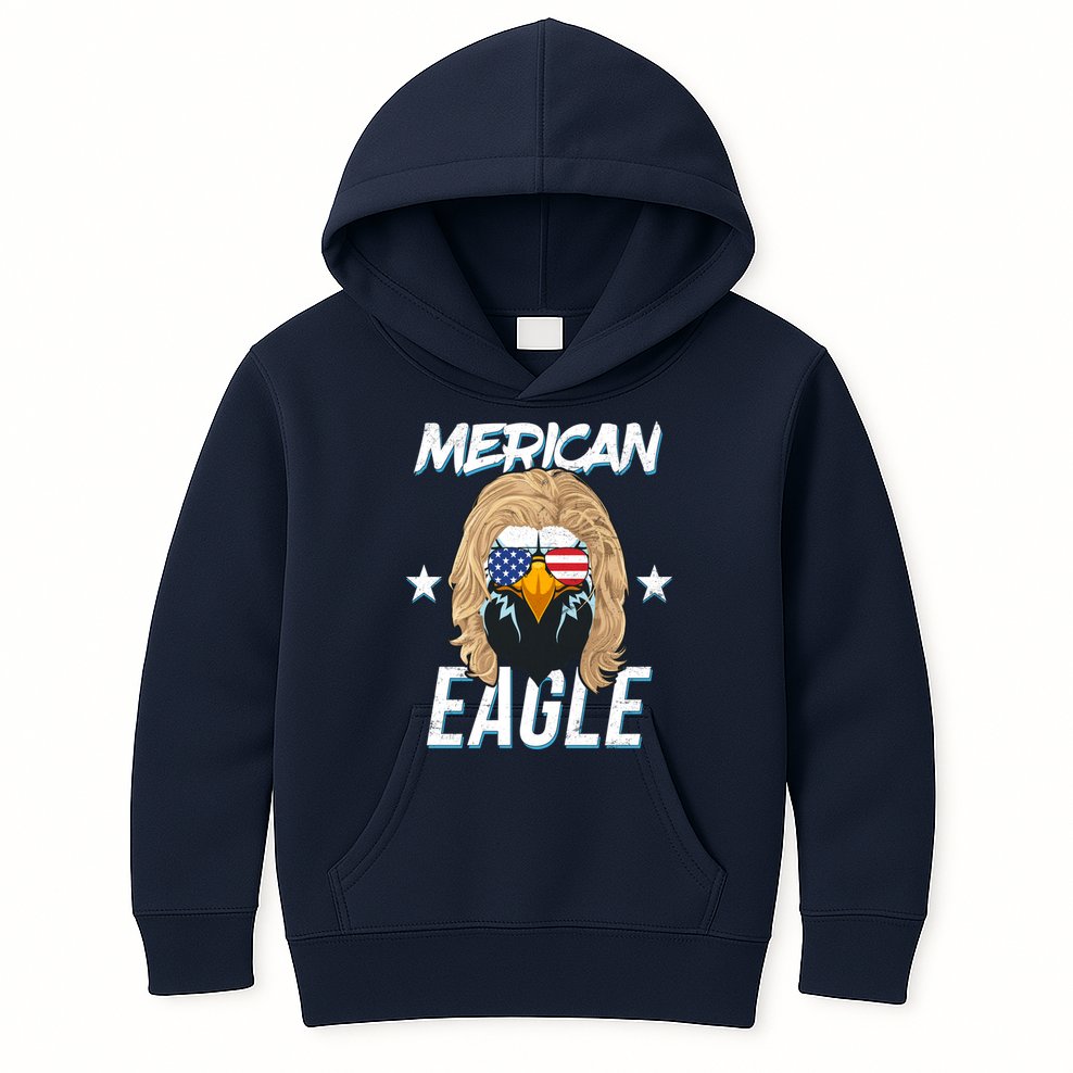 Merican Eagle Kids Hoodie