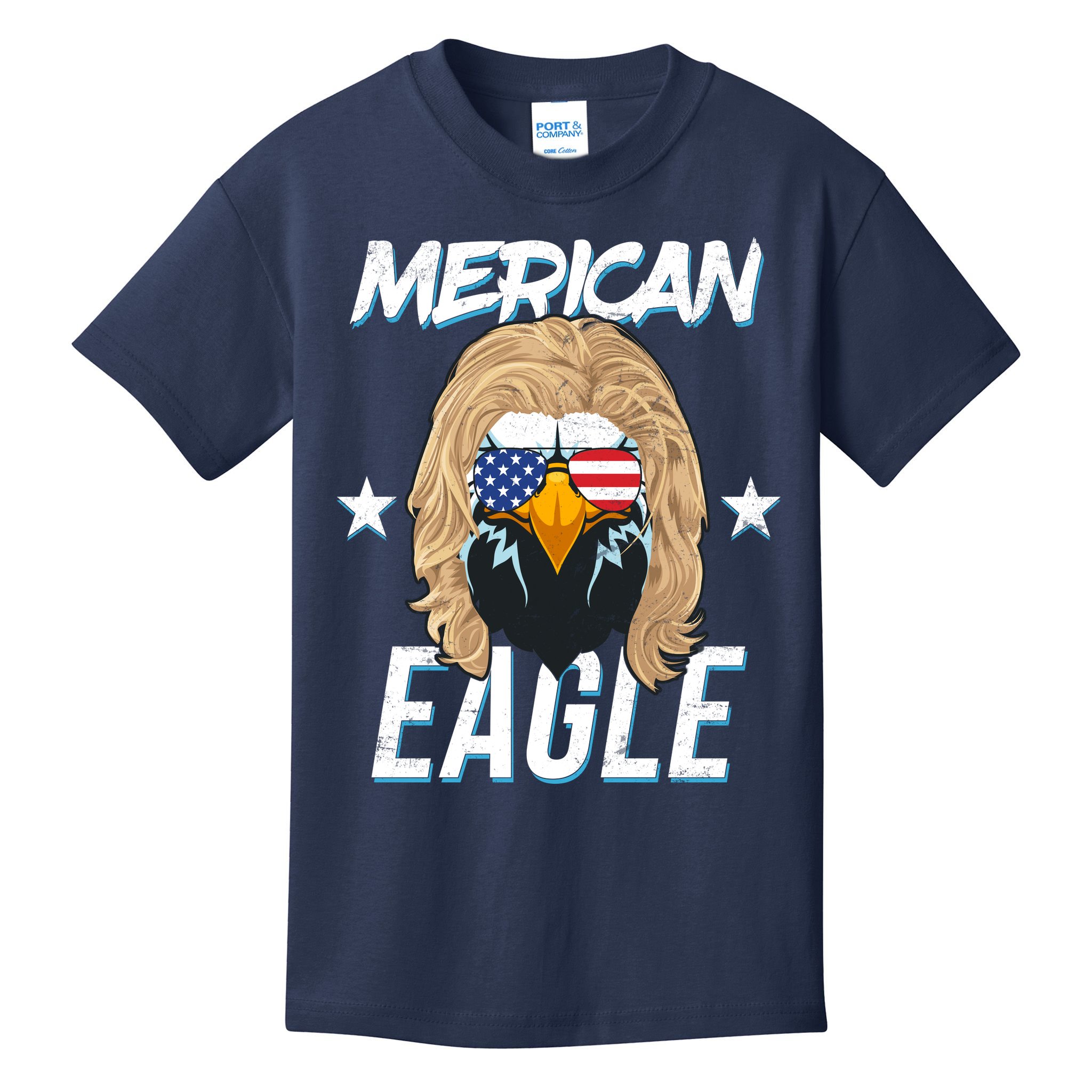 Merican Eagle Kids T-Shirt