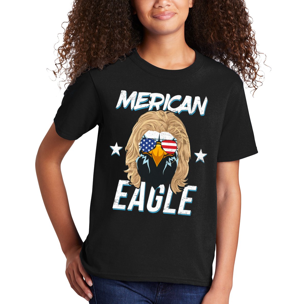 Merican Eagle Kids T-Shirt