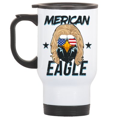 Merican Eagle Stainless Steel Travel Mug