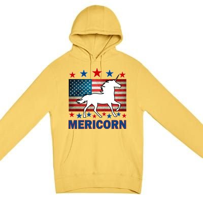 Mericorn American Unircorn Premium Pullover Hoodie