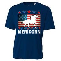 Mericorn American Unircorn Cooling Performance Crew T-Shirt