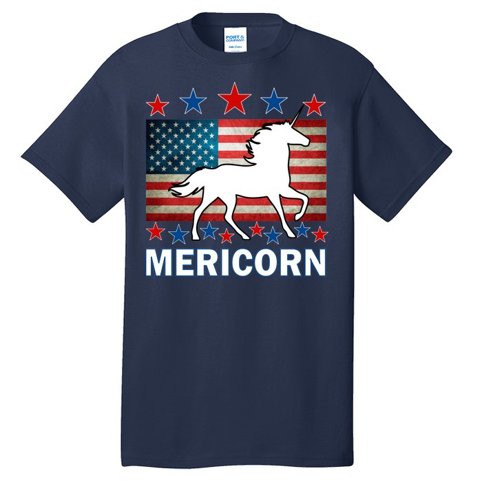 Mericorn American Unircorn Tall T-Shirt