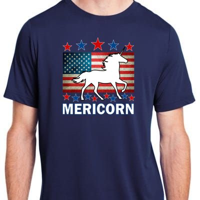 Mericorn American Unircorn Adult ChromaSoft Performance T-Shirt