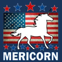 Mericorn American Unircorn Bucket Hat