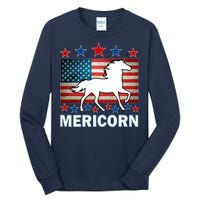 Mericorn American Unircorn Tall Long Sleeve T-Shirt