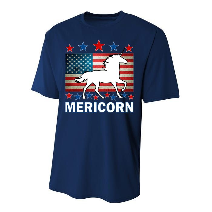 Mericorn American Unircorn Performance Sprint T-Shirt