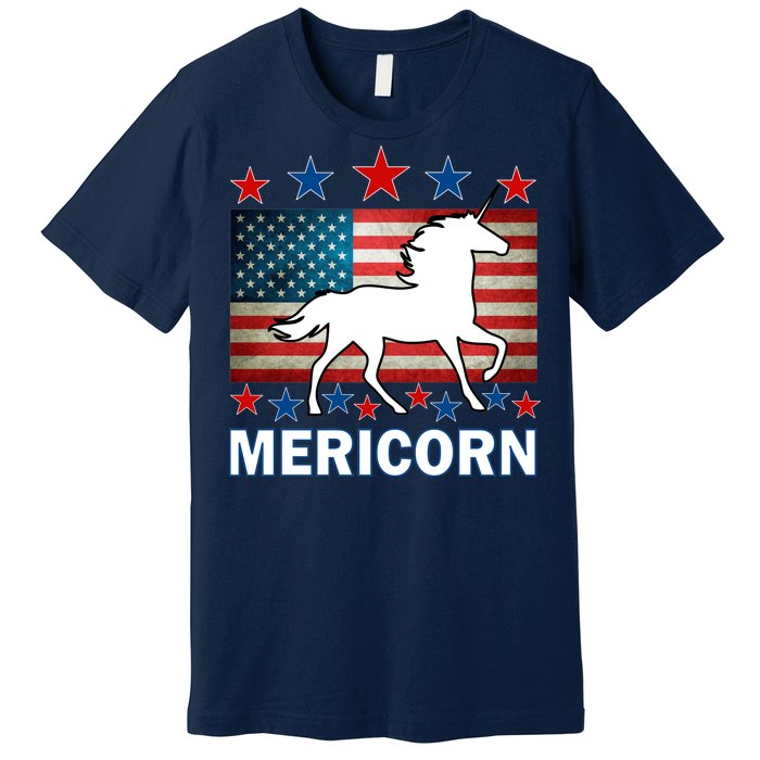 Mericorn American Unircorn Premium T-Shirt