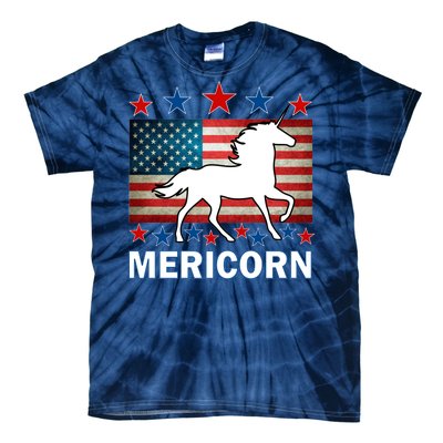 Mericorn American Unircorn Tie-Dye T-Shirt