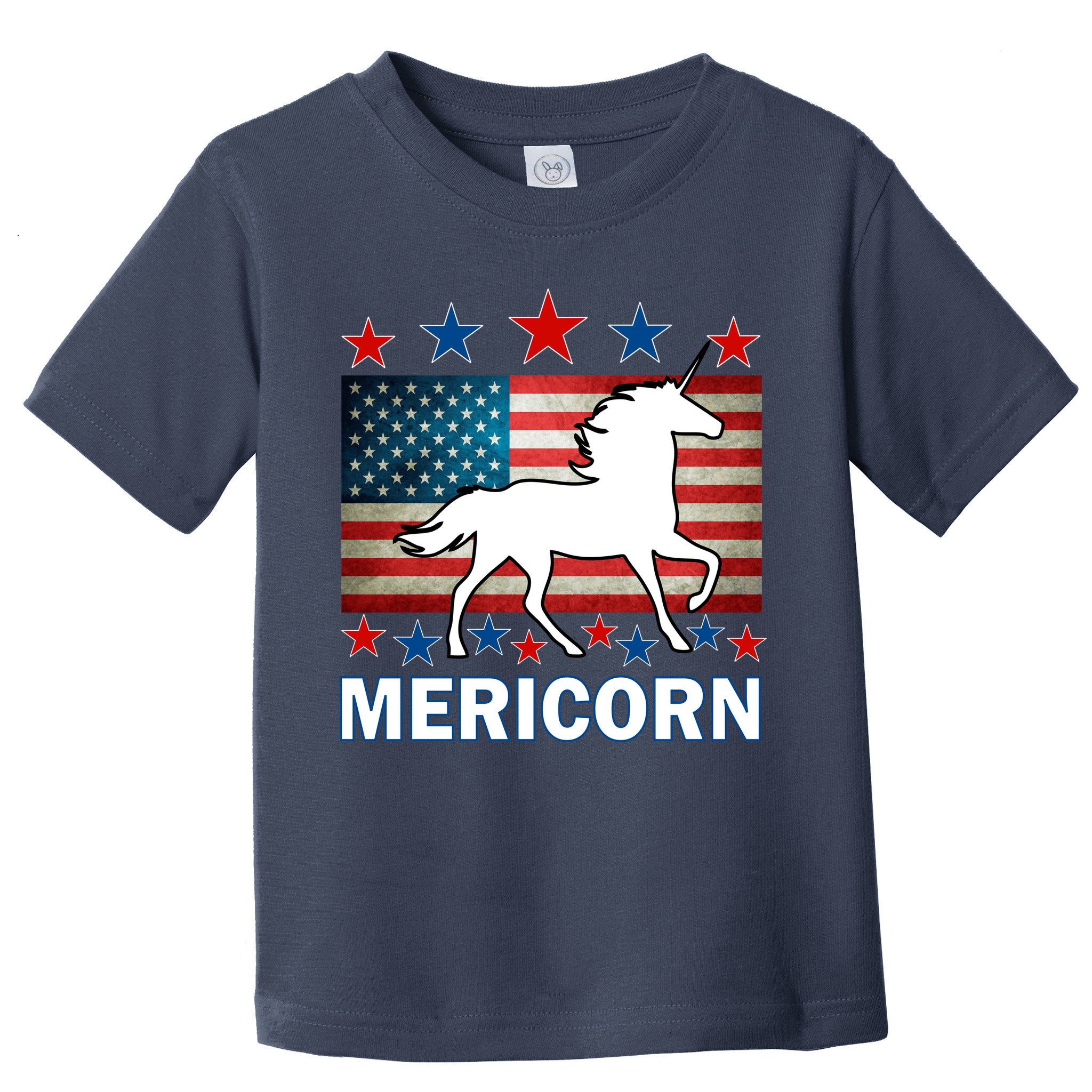 Mericorn American Unircorn Toddler T-Shirt