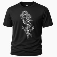 Mermaid Anchor Cooling Performance Crew T-Shirt