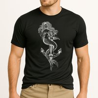 Mermaid Anchor Cooling Performance Crew T-Shirt