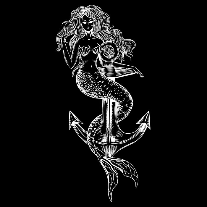Mermaid Anchor Cooling Performance Crew T-Shirt