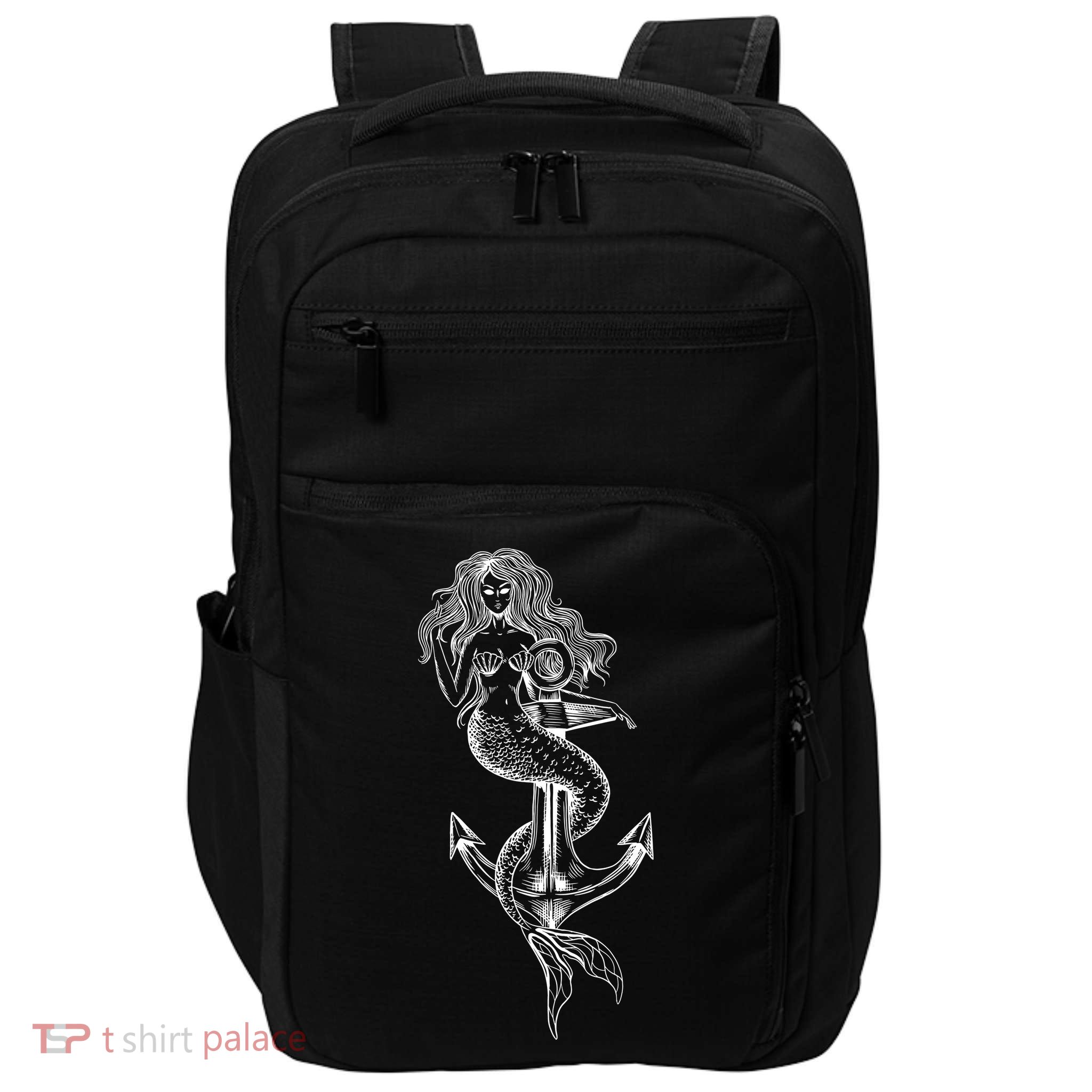 Mermaid Anchor Impact Tech Backpack