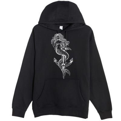 Mermaid Anchor Premium Pullover Hoodie