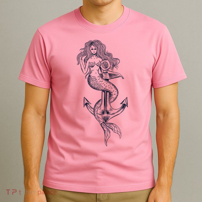 Mermaid Anchor T-Shirt