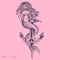 Mermaid Anchor T-Shirt