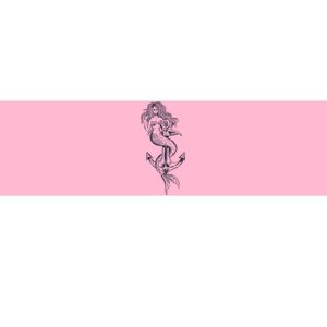 Mermaid Anchor Bumper Sticker