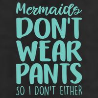 Mermaid Don't Wear Pants Adult Drive Performance Visor