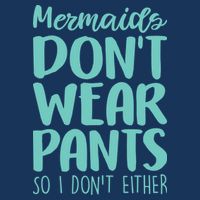 Mermaid Don't Wear Pants 16 in Basic Backpack