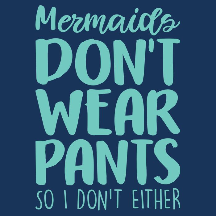 Mermaid Don't Wear Pants 16 in Basic Backpack