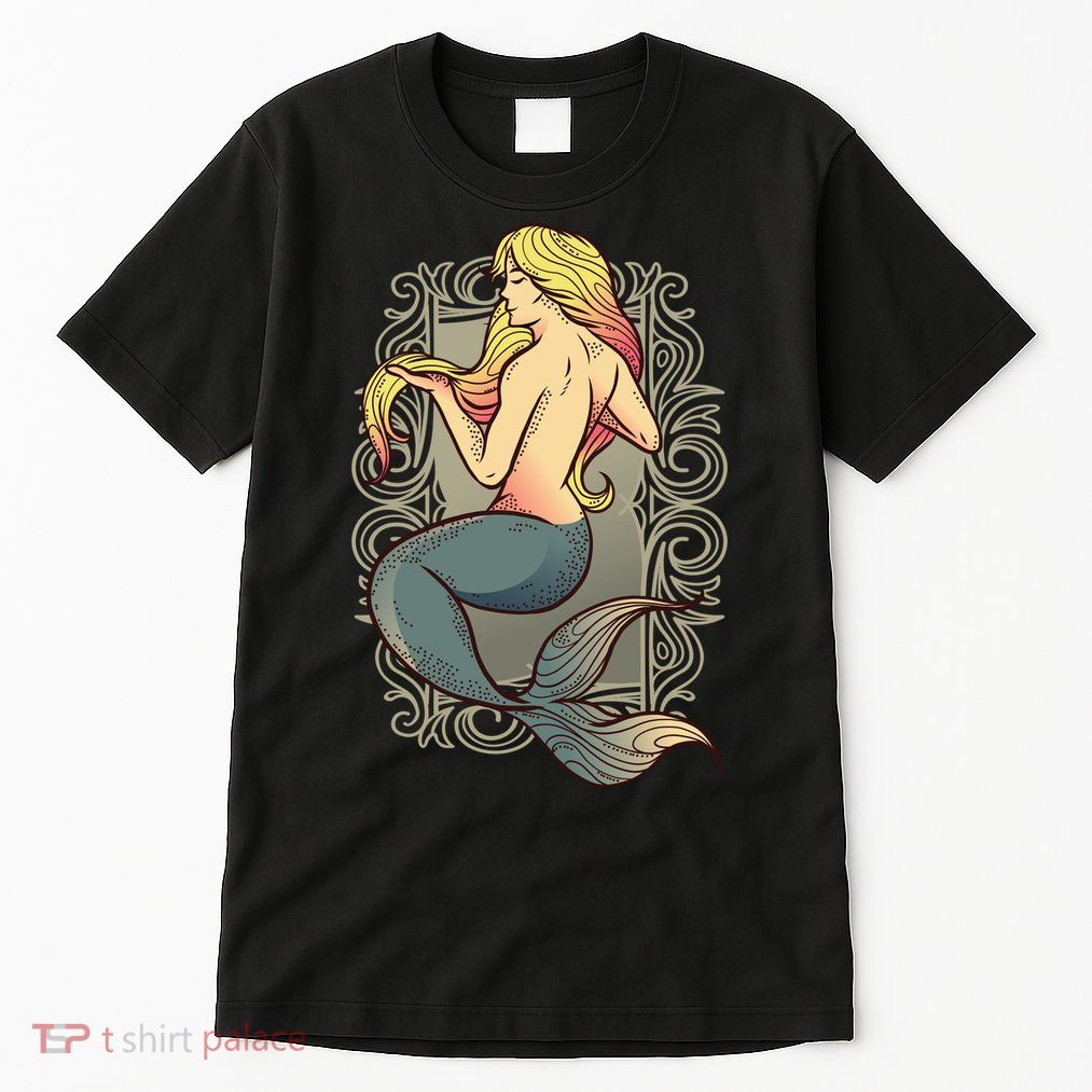 Mermaid Illustration Tall T-Shirt