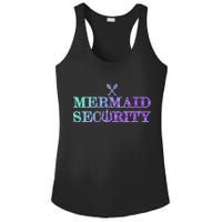 Mermaid Security Funny Ladies PosiCharge Competitor Racerback Tank