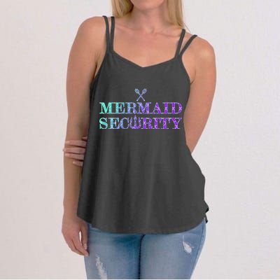 Mermaid Security Funny Women's Strappy Tank