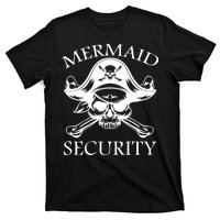 Mermaid Security Pirate Skull T-Shirt