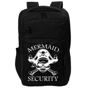 Mermaid Security Pirate Skull Impact Tech Backpack