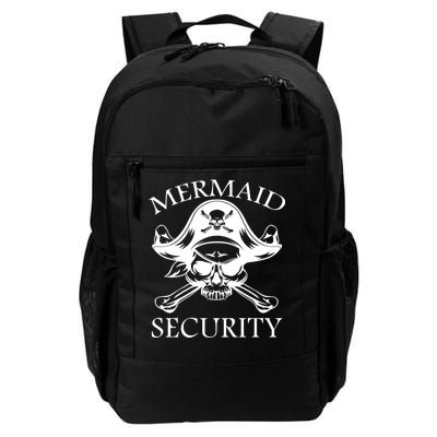 Mermaid Security Pirate Skull Daily Commute Backpack