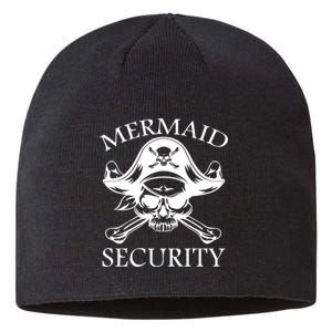 Mermaid Security Pirate Skull Sustainable Beanie