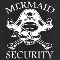 Mermaid Security Pirate Skull 25L Jumbo Tote