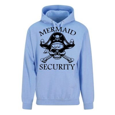 Mermaid Security Pirate Skull Unisex Surf Hoodie