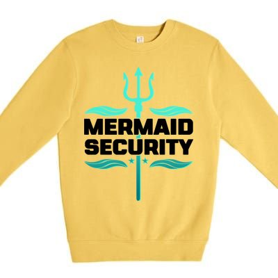 Mermaid Security Trident Premium Crewneck Sweatshirt