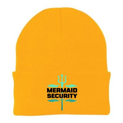 Mermaid Security Trident Knit Cap Winter Beanie