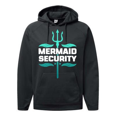 Mermaid Security Trident Performance Fleece Hoodie