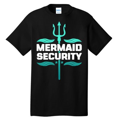 Mermaid Security Trident Tall T-Shirt