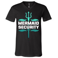 Mermaid Security Trident V-Neck T-Shirt