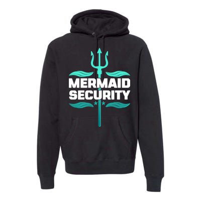 Mermaid Security Trident Premium Hoodie