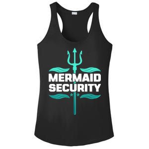 Mermaid Security Trident Ladies PosiCharge Competitor Racerback Tank