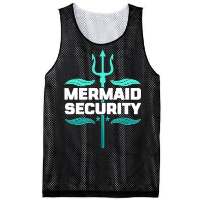 Mermaid Security Trident Mesh Reversible Basketball Jersey Tank