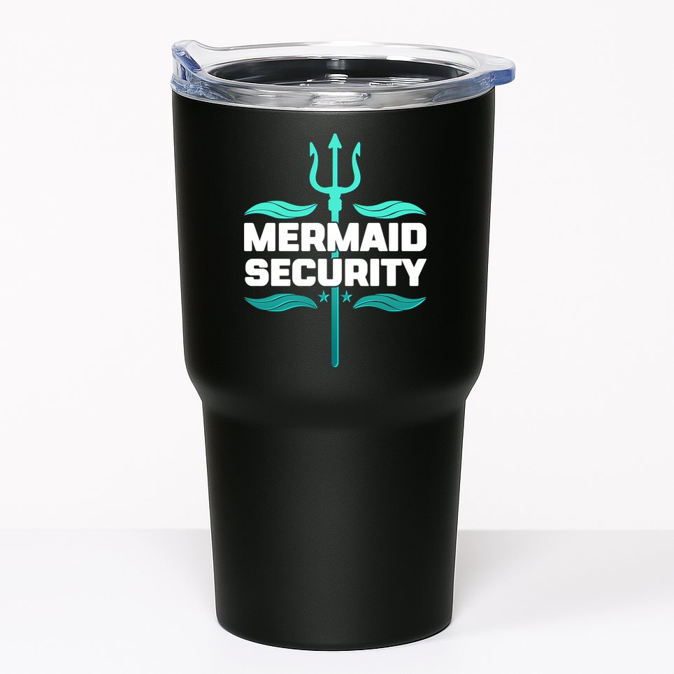 Mermaid Security Trident Tumbler