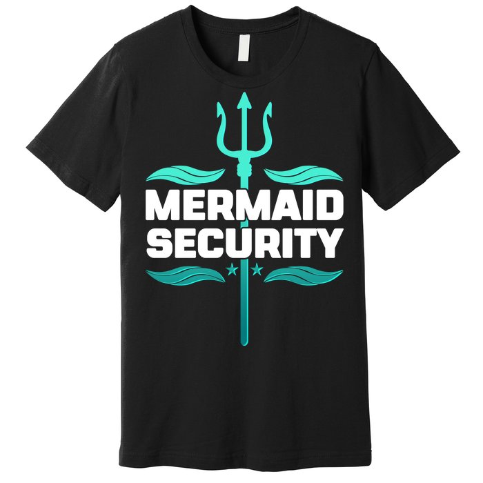 Mermaid Security Trident Premium T-Shirt