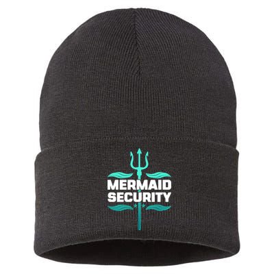 Mermaid Security Trident Sustainable Knit Beanie