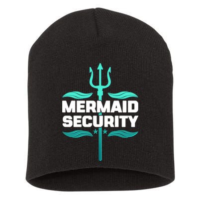 Mermaid Security Trident Short Acrylic Beanie