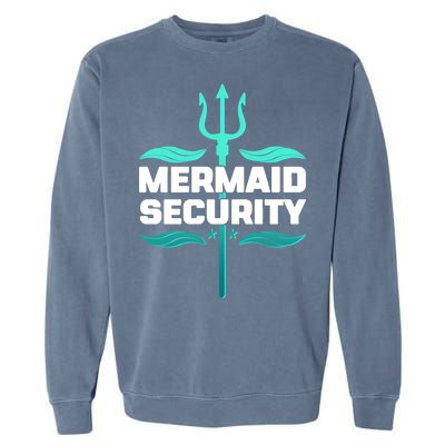 Mermaid Security Trident Garment-Dyed Sweatshirt