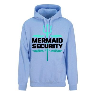 Mermaid Security Trident Unisex Surf Hoodie