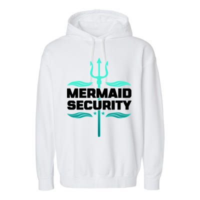 Mermaid Security Trident Garment-Dyed Fleece Hoodie